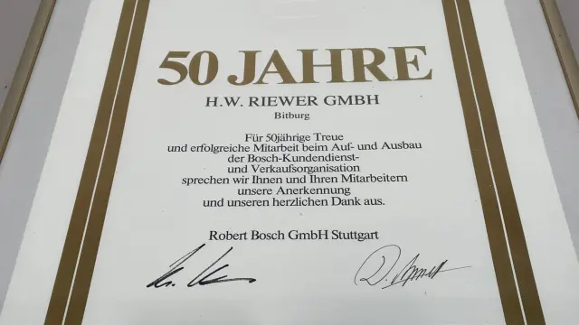 50 Jahre H.W. Riewer GmbH