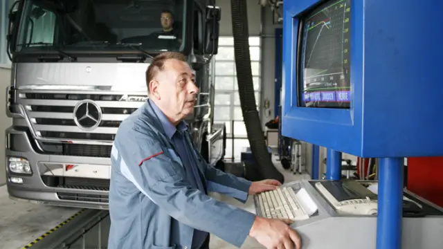 Bei der Arbeit
