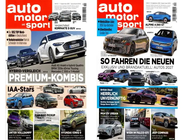 Cover "auto motor und sport" – 2026/2027