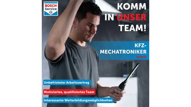 Wir suchen ab sofort einen Kfz-Mechatroniker Gesellen (m/w/d) 