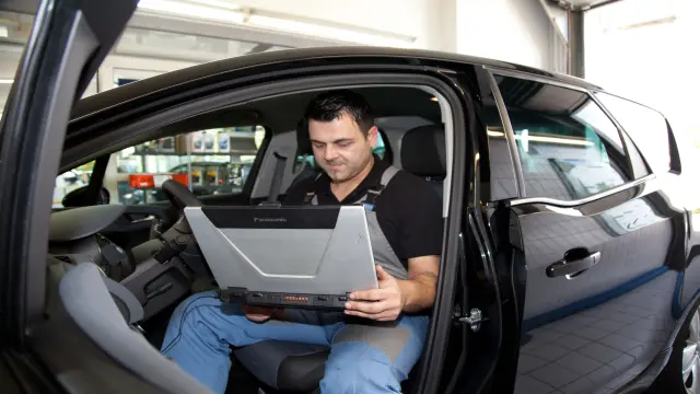 Diagnose am Fahrzeug