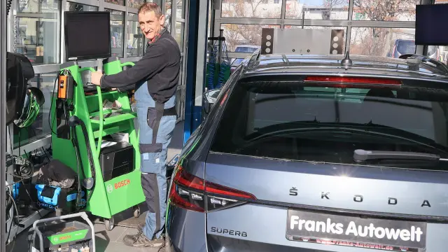 Abgasuntersuchung, Frank Klawitter