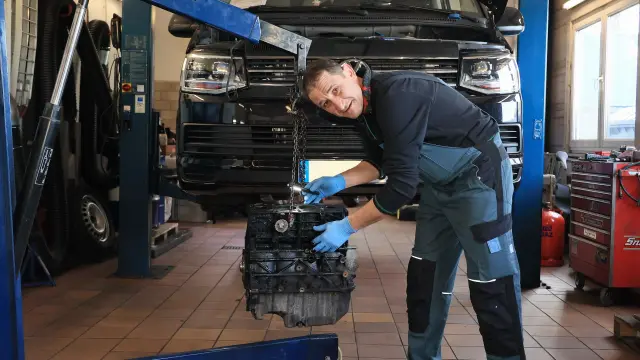 Motorwechsel, Frank Klawitter