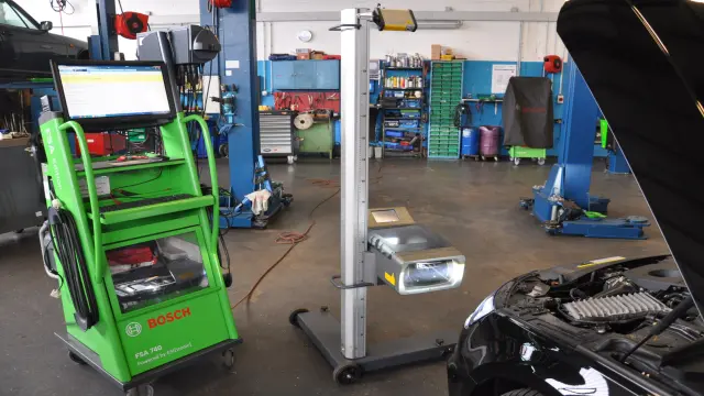 Einstellung LED Scheinwerfer