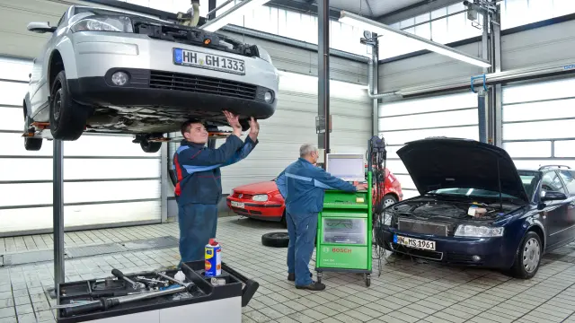 Die Werkstatt innen