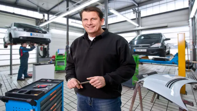 Die Werkstatt innen