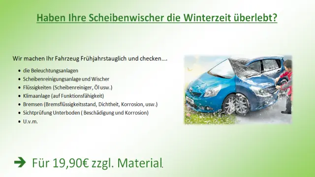 Frühjahrscheck