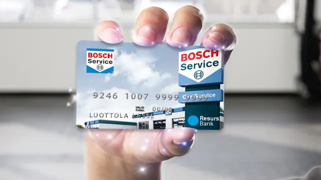 Bosch Car Service –kortti