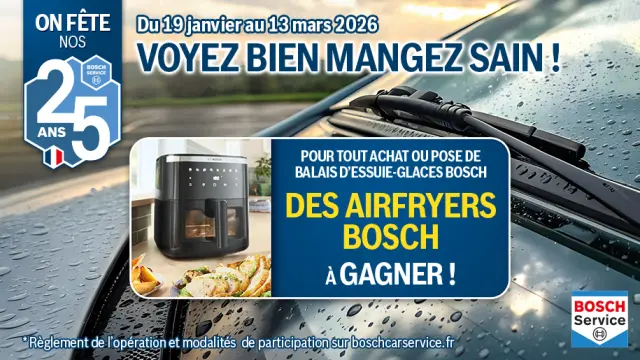 Campagne balais d'essuie-glaces