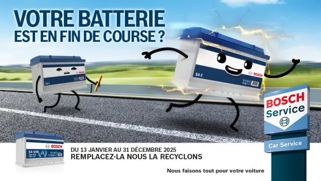 Recyclage de votre batterie 