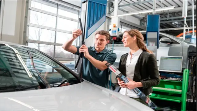La réparation des essuie-glaces avec Bosch Car Service