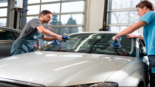 La réparation de votre vitre de voiture par notre équipe