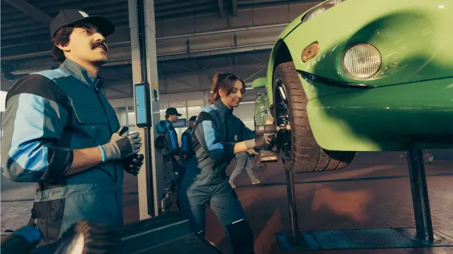Le montage des pneus par Bosch Car Service