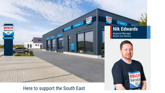 Bosch Car Service – Here to support the South East – Nik Edwards Regional Manager