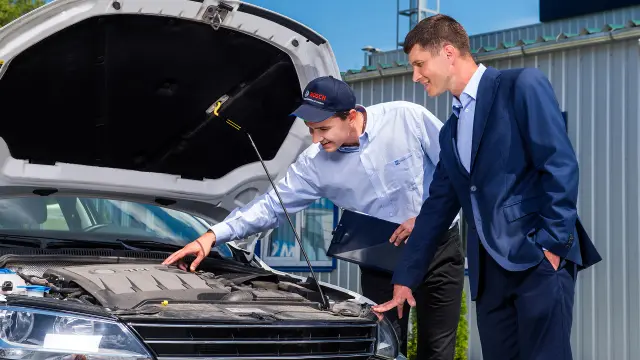 Πελάτες διαχείρισης στόλων Bosch Car Service