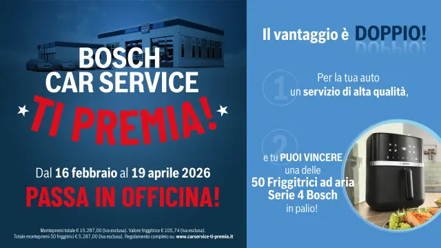 Bosch Car Service ti premia!