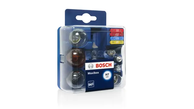 zestaw żarówek samochodowych, zestaw żarówek, żarówki Bosch, komplet żarówek samochodowych