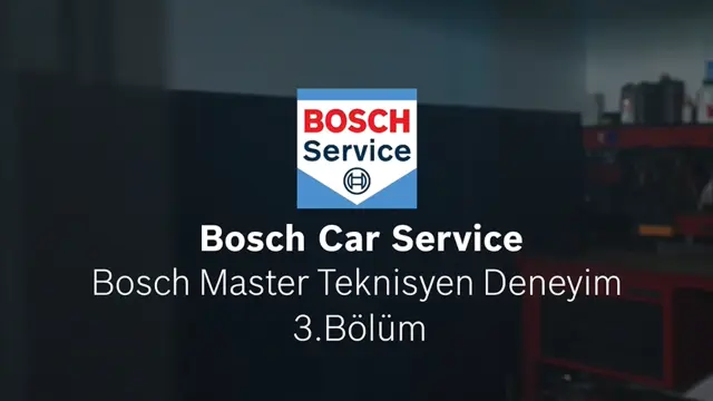 Benim Servisim Bosch Car Service: Master Teknisyen Deneyimi