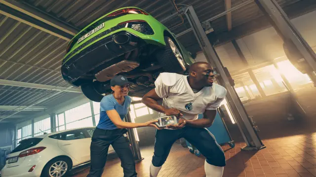 Oil and filter change