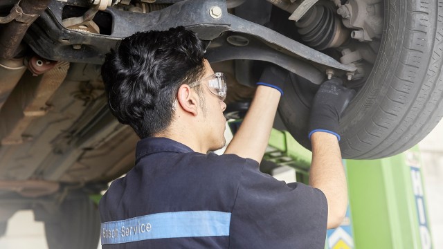 Le montage des pneus par Bosch Car Service