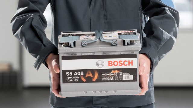Eγγύηση 2 ετών για μπαταρίες Bosch